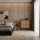 3 Drawer Dresser | Natural 103x90x42cm