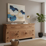 BUFFET MAJAPAHIT 3 DOOR 3 DRW | NATURAL