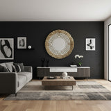 Natural Frame Mirror | Beaded, Woven 150cm