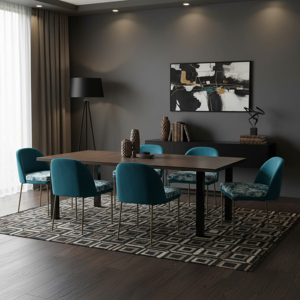 Mod Dining Chairs | Teal & Ocean Blue