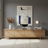 FISH ON METAL STAND | BLACK