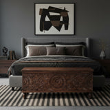 BOX FOR CHEST | LIGHT BROWN