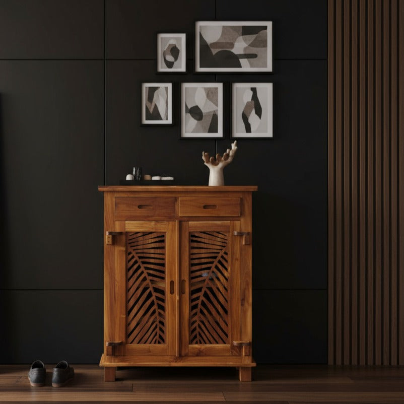 Shoe Rack, Coconut | Natural 121x43x91cm