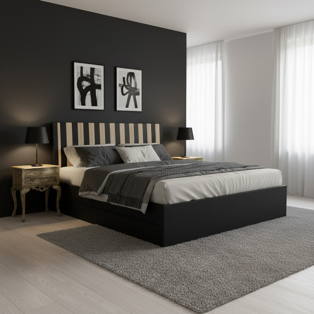 Classic Bedside Table | Antique Gold, Bali