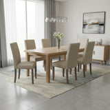 Dining Chair with Studs | Cream