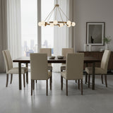 Dining Chair with Studs | Cream
