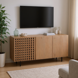 3 Door Sideboard | Natural 183x46x86