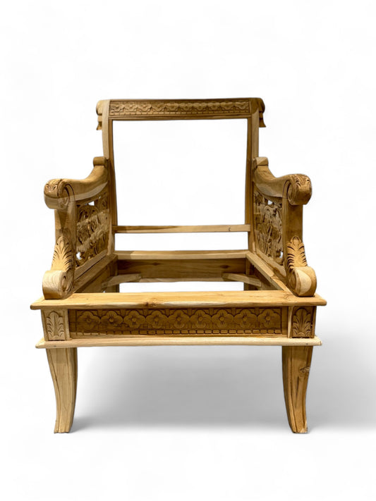 Rafi Living Chair | Occasional Chair Wooden Frame