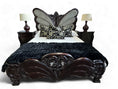 Load image into Gallery viewer, Butterfly Wooden Full Bed | Chinchilla Ebony
