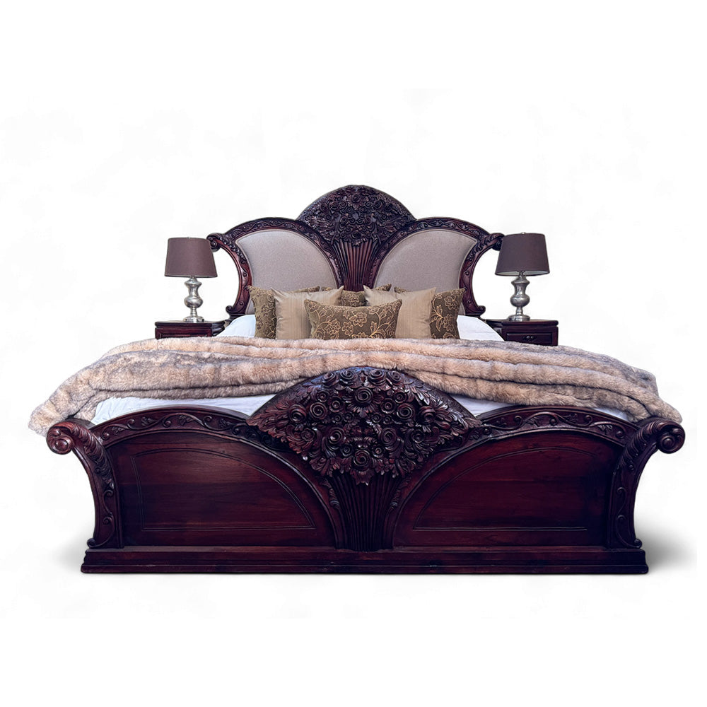 BED MAWAR BIRCH | KING EXTRA LENGTH