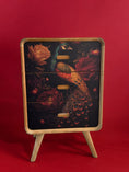 Load image into Gallery viewer, Peacock Retro Bedside Pedestal | 3 Drawers
