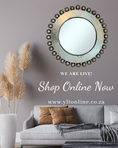 Load image into Gallery viewer, Durban Bowl Mirror | Silver Antique
