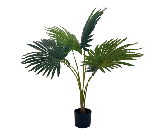 Fan Palm Tree 1m | Faux