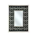 Load image into Gallery viewer, Borneo Rectangular Mirror | Black & White
