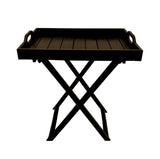 Butler Tray, Wooden | Dark Brown